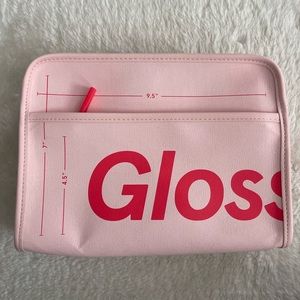Glossier makeup bag